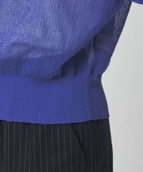 green label relaxing / グリーンレーベル リラクシング カーディガン・ボレロ | シアー フォルム カーディガン ウォッシャブル | 詳細17