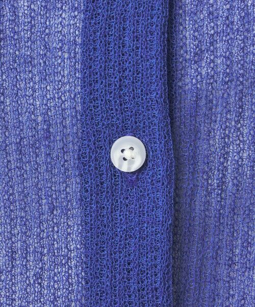 green label relaxing / グリーンレーベル リラクシング カーディガン・ボレロ | シアー フォルム カーディガン ウォッシャブル | 詳細18