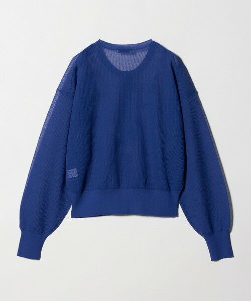 green label relaxing / グリーンレーベル リラクシング カーディガン・ボレロ | シアー フォルム カーディガン ウォッシャブル | 詳細25