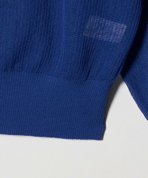 green label relaxing / グリーンレーベル リラクシング カーディガン・ボレロ | シアー フォルム カーディガン ウォッシャブル | 詳細28