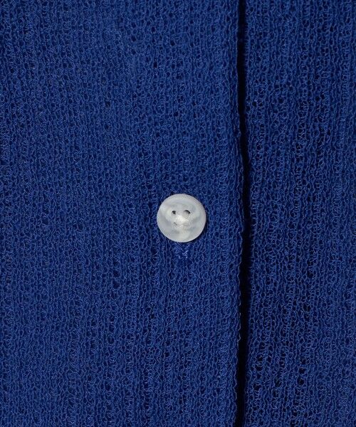 green label relaxing / グリーンレーベル リラクシング カーディガン・ボレロ | シアー フォルム カーディガン ウォッシャブル | 詳細29