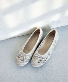 green label relaxing / グリーンレーベル リラクシング フラットシューズ | ウェルネスシアー バレエシューズ / ニットシューズ