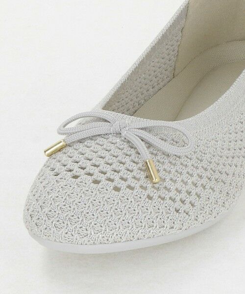 green label relaxing / グリーンレーベル リラクシング フラットシューズ | ウェルネスシアー バレエシューズ / ニットシューズ | 詳細6