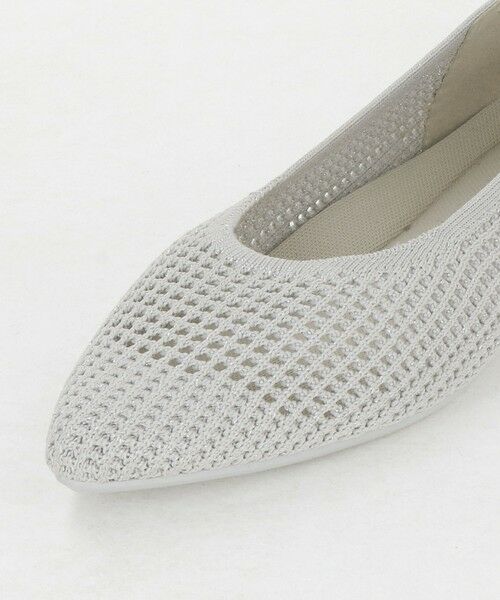 green label relaxing / グリーンレーベル リラクシング フラットシューズ | ウェルネスシアー ポインテッド フラットシューズ / ニットシューズ | 詳細6