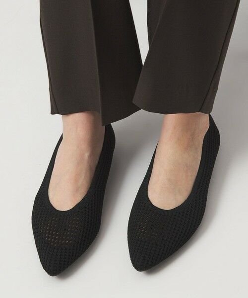 green label relaxing / グリーンレーベル リラクシング フラットシューズ | ウェルネスシアー ポインテッド フラットシューズ / ニットシューズ | 詳細8