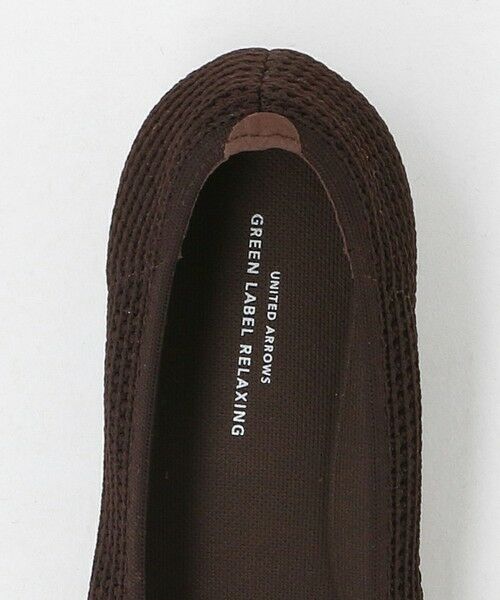 green label relaxing / グリーンレーベル リラクシング フラットシューズ | ウェルネスシアー ポインテッド フラットシューズ / ニットシューズ | 詳細19