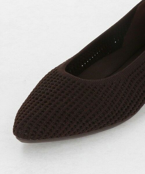 green label relaxing / グリーンレーベル リラクシング フラットシューズ | ウェルネスシアー ポインテッド フラットシューズ / ニットシューズ | 詳細20