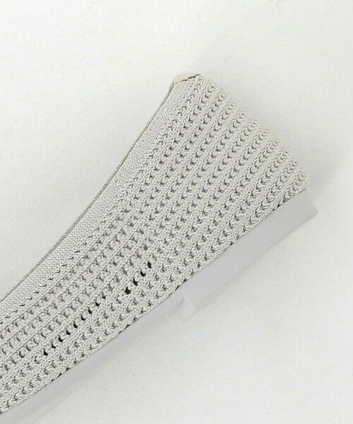 green label relaxing / グリーンレーベル リラクシング フラットシューズ | ウェルネスシアー スクエア V フラットシューズ / ニットシューズ | 詳細6