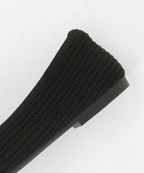 green label relaxing / グリーンレーベル リラクシング フラットシューズ | ウェルネスシアー スクエア V フラットシューズ / ニットシューズ | 詳細8