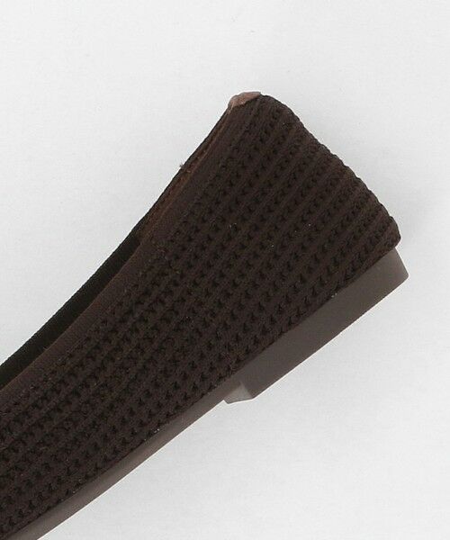 green label relaxing / グリーンレーベル リラクシング フラットシューズ | ウェルネスシアー スクエア V フラットシューズ / ニットシューズ | 詳細13