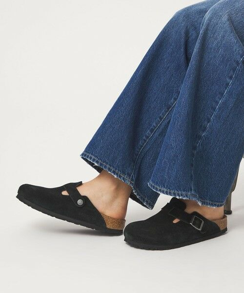 green label relaxing / グリーンレーベル リラクシング サンダル | 【WEB限定】＜BIRKENSTOCK＞ボストン シューズ（BLACK）