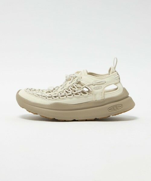 green label relaxing / グリーンレーベル リラクシング スニーカー | 【WEB限定】＜KEEN＞ユニーク ダブルケー シューズ（OFF WHITE）