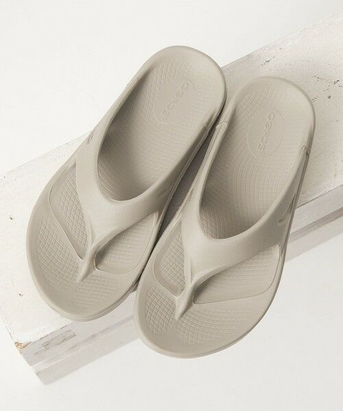 green label relaxing / グリーンレーベル リラクシング サンダル | 【WEB限定】＜OOFOS＞OOriginal / オリジナル（BEIGE）