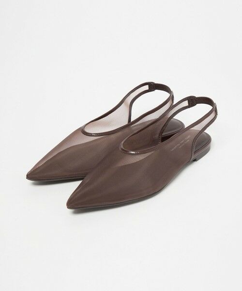 green label relaxing / グリーンレーベル リラクシング スニーカー | ポインテッド チュール スリングバックシューズ / サンダル / パンプス | 詳細8