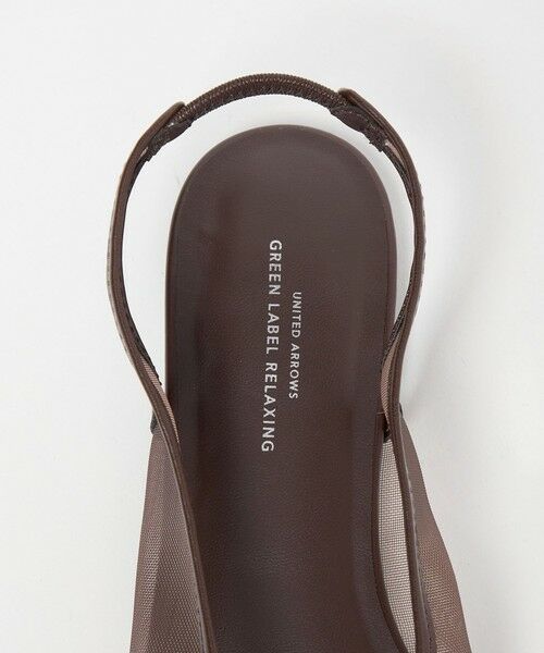 green label relaxing / グリーンレーベル リラクシング スニーカー | ポインテッド チュール スリングバックシューズ / サンダル / パンプス | 詳細13