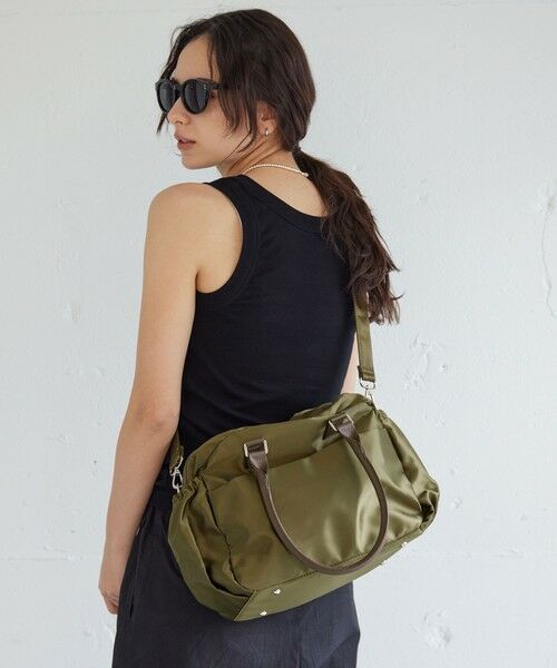 green label relaxing / グリーンレーベル リラクシング ボストンバッグ | 【WEB限定】2WAY Wジップ ボストン バッグ はっ水 | 詳細14