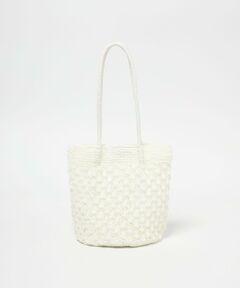 green label relaxing / グリーンレーベル リラクシング ショルダーバッグ | メタリックヤーンレーシー トートバッグ / ショルダーバッグ