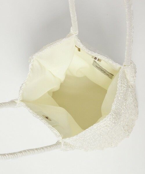 green label relaxing / グリーンレーベル リラクシング ショルダーバッグ | メタリックヤーンレーシー トートバッグ / ショルダーバッグ | 詳細3