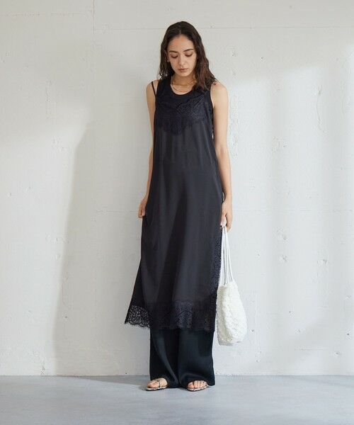 green label relaxing / グリーンレーベル リラクシング ショルダーバッグ | メタリックヤーンレーシー トートバッグ / ショルダーバッグ | 詳細4