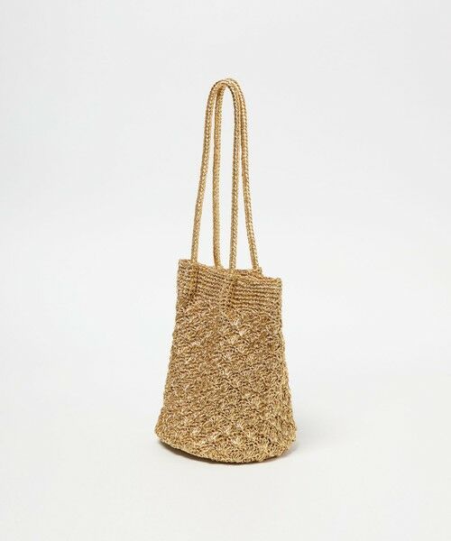 green label relaxing / グリーンレーベル リラクシング ショルダーバッグ | メタリックヤーンレーシー トートバッグ / ショルダーバッグ | 詳細9