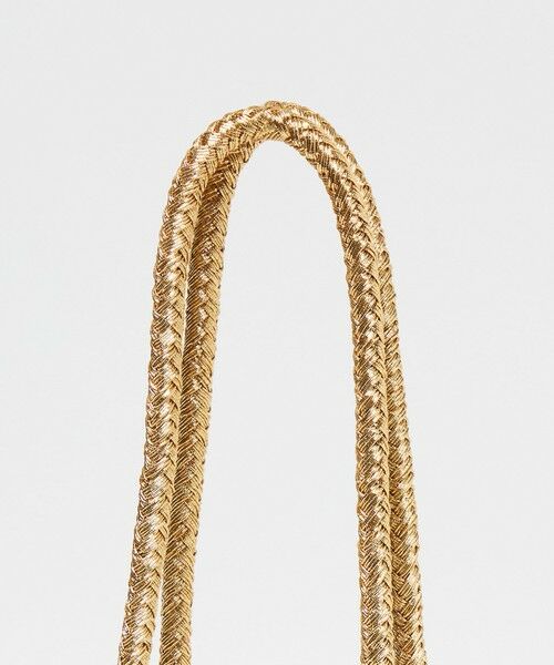 green label relaxing / グリーンレーベル リラクシング ショルダーバッグ | メタリックヤーンレーシー トートバッグ / ショルダーバッグ | 詳細10