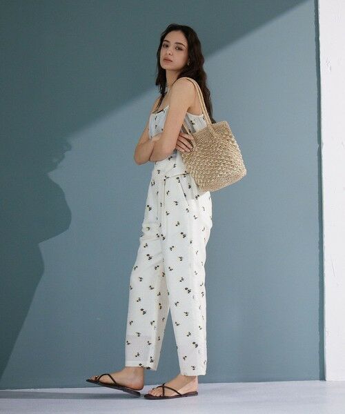 green label relaxing / グリーンレーベル リラクシング ショルダーバッグ | メタリックヤーンレーシー トートバッグ / ショルダーバッグ | 詳細7