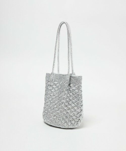 green label relaxing / グリーンレーベル リラクシング ショルダーバッグ | メタリックヤーンレーシー トートバッグ / ショルダーバッグ | 詳細21