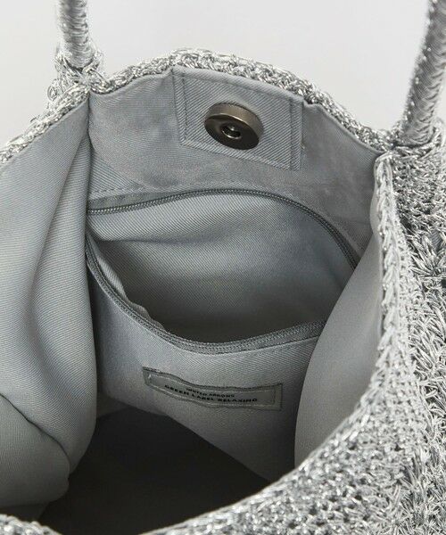 green label relaxing / グリーンレーベル リラクシング ショルダーバッグ | メタリックヤーンレーシー トートバッグ / ショルダーバッグ | 詳細25