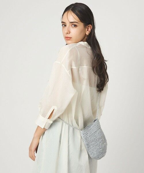 green label relaxing / グリーンレーベル リラクシング ショルダーバッグ | メタリックヤーン ポシェット / ショルダーバッグ | 詳細1