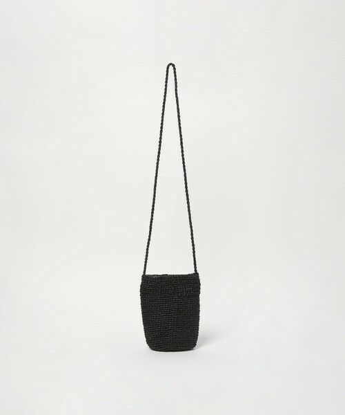 green label relaxing / グリーンレーベル リラクシング ショルダーバッグ | メタリックヤーン ポシェット / ショルダーバッグ（BLACK）