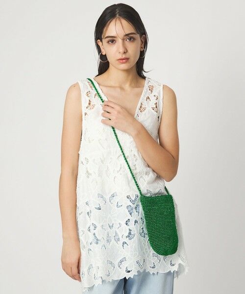 green label relaxing / グリーンレーベル リラクシング ショルダーバッグ | メタリックヤーン ポシェット / ショルダーバッグ | 詳細18