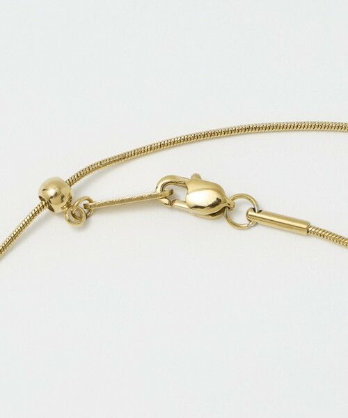 green label relaxing / グリーンレーベル リラクシング ネックレス・ペンダント・チョーカー | シズクフレーム スライド ネックレス | 詳細3