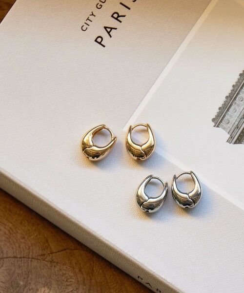 green label relaxing / グリーンレーベル リラクシング ピアス・イヤリング | 【WEB限定】シズク クリップ ピアス | 詳細8