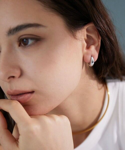 green label relaxing / グリーンレーベル リラクシング ピアス・イヤリング | 【WEB限定】シズク クリップ ピアス | 詳細11