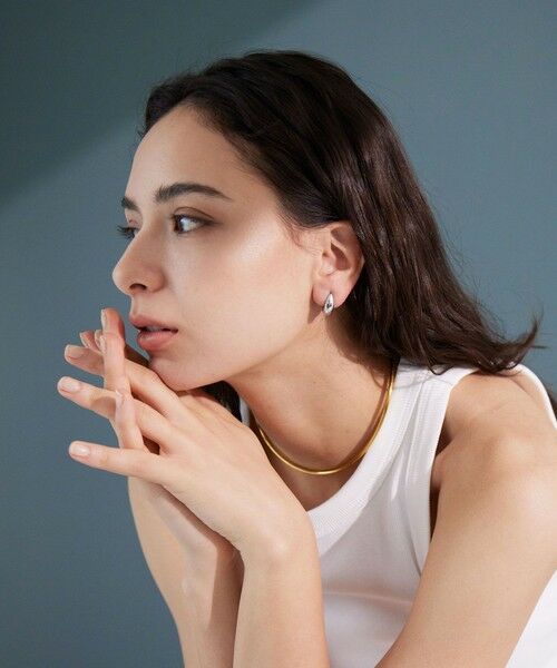 green label relaxing / グリーンレーベル リラクシング ピアス・イヤリング | 【WEB限定】シズク クリップ ピアス | 詳細12