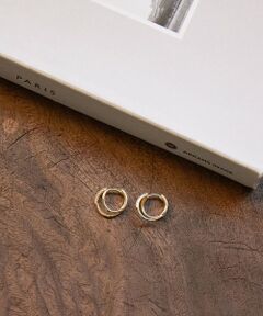 green label relaxing / グリーンレーベル リラクシング ピアス・イヤリング | 【WEB限定】ダブルライン フープピアス