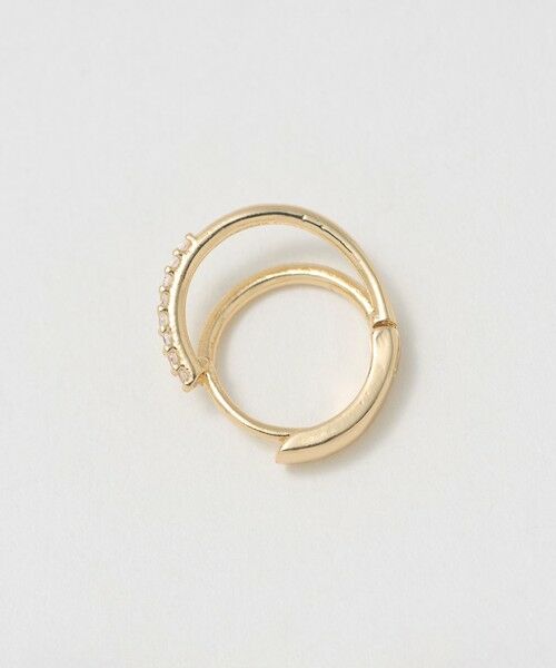 green label relaxing / グリーンレーベル リラクシング ピアス・イヤリング | 【WEB限定】ダブルライン フープピアス | 詳細4