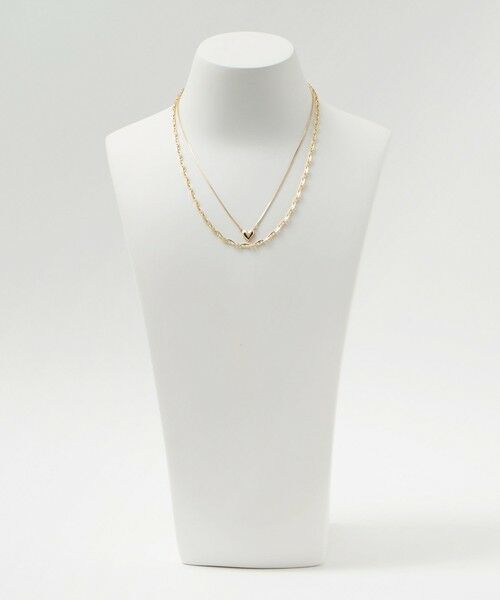 green label relaxing / グリーンレーベル リラクシング ネックレス・ペンダント・チョーカー | 【WEB限定】3WAY コンビチェーン ネックレス（２本セット） | 詳細7