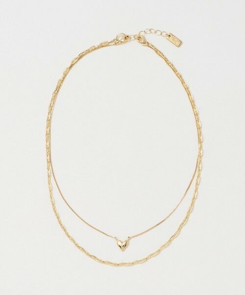 green label relaxing / グリーンレーベル リラクシング ネックレス・ペンダント・チョーカー | 【WEB限定】3WAY コンビチェーン ネックレス（２本セット） | 詳細1