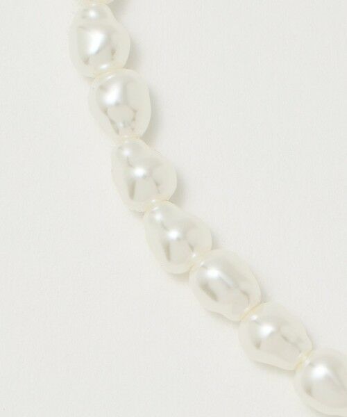 green label relaxing / グリーンレーベル リラクシング ネックレス・ペンダント・チョーカー | 【WEB限定】フェイクパール トグル ネックレス | 詳細2