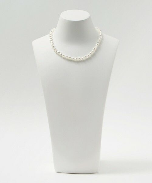 green label relaxing / グリーンレーベル リラクシング ネックレス・ペンダント・チョーカー | 【WEB限定】フェイクパール トグル ネックレス | 詳細4