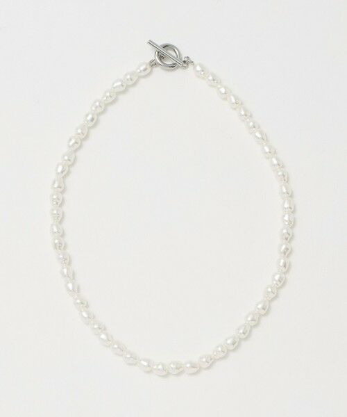 green label relaxing / グリーンレーベル リラクシング ネックレス・ペンダント・チョーカー | 【WEB限定】フェイクパール トグル ネックレス | 詳細11