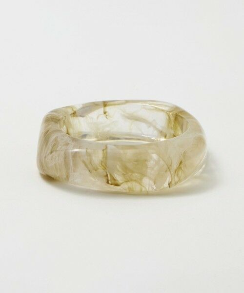 green label relaxing / グリーンレーベル リラクシング ブレスレット・バングル | マーブル スクエア バングル | 詳細1