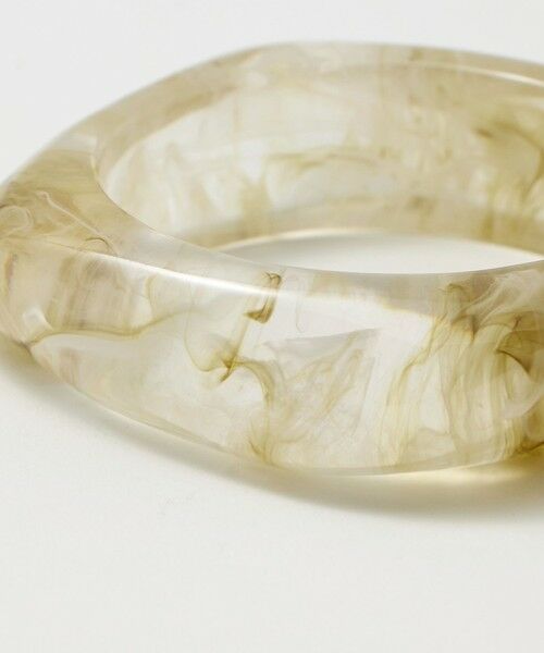 green label relaxing / グリーンレーベル リラクシング ブレスレット・バングル | マーブル スクエア バングル | 詳細3