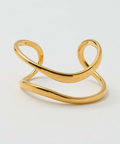 green label relaxing / グリーンレーベル リラクシング ブレスレット・バングル | ダブルライン バングル（GOLD）