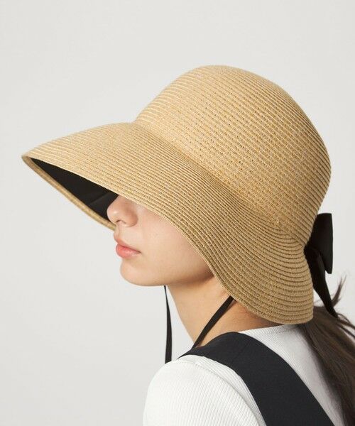 green label relaxing / グリーンレーベル リラクシング ハット | 2WAY 遮光ブリム リボン ハット | 詳細6