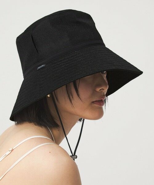 green label relaxing / グリーンレーベル リラクシング ハット | 【別注】＜コカゲル＞ シートワイド ハット UVカット（BLACK）