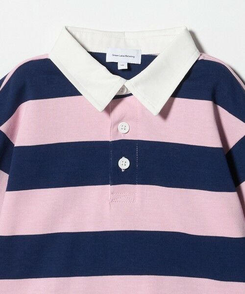 green label relaxing / グリーンレーベル リラクシング カットソー | ショート ラガーシャツ / キッズ  100cm-130cm | 詳細2