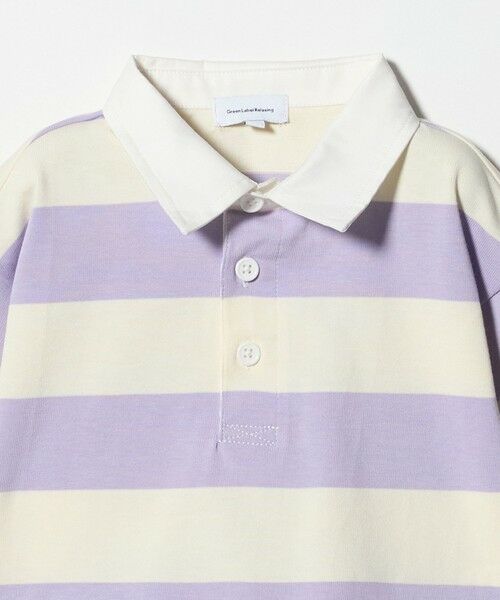 green label relaxing / グリーンレーベル リラクシング カットソー | ショート ラガーシャツ / キッズ  100cm-130cm | 詳細8