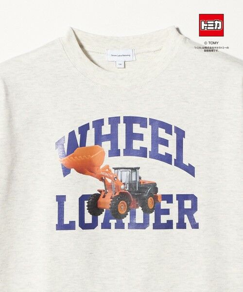 green label relaxing / グリーンレーベル リラクシング カットソー | 【別注】＜TOMICA＞長袖 Tシャツ / キッズ  100cm-120cm | 詳細1